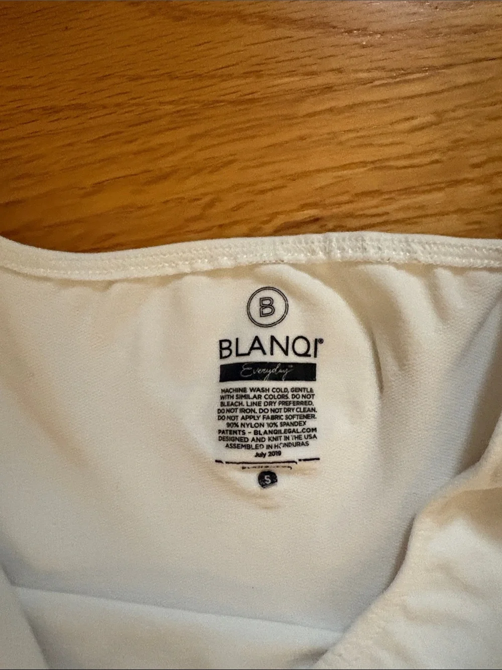 BLANQI White Maternity Tank Top